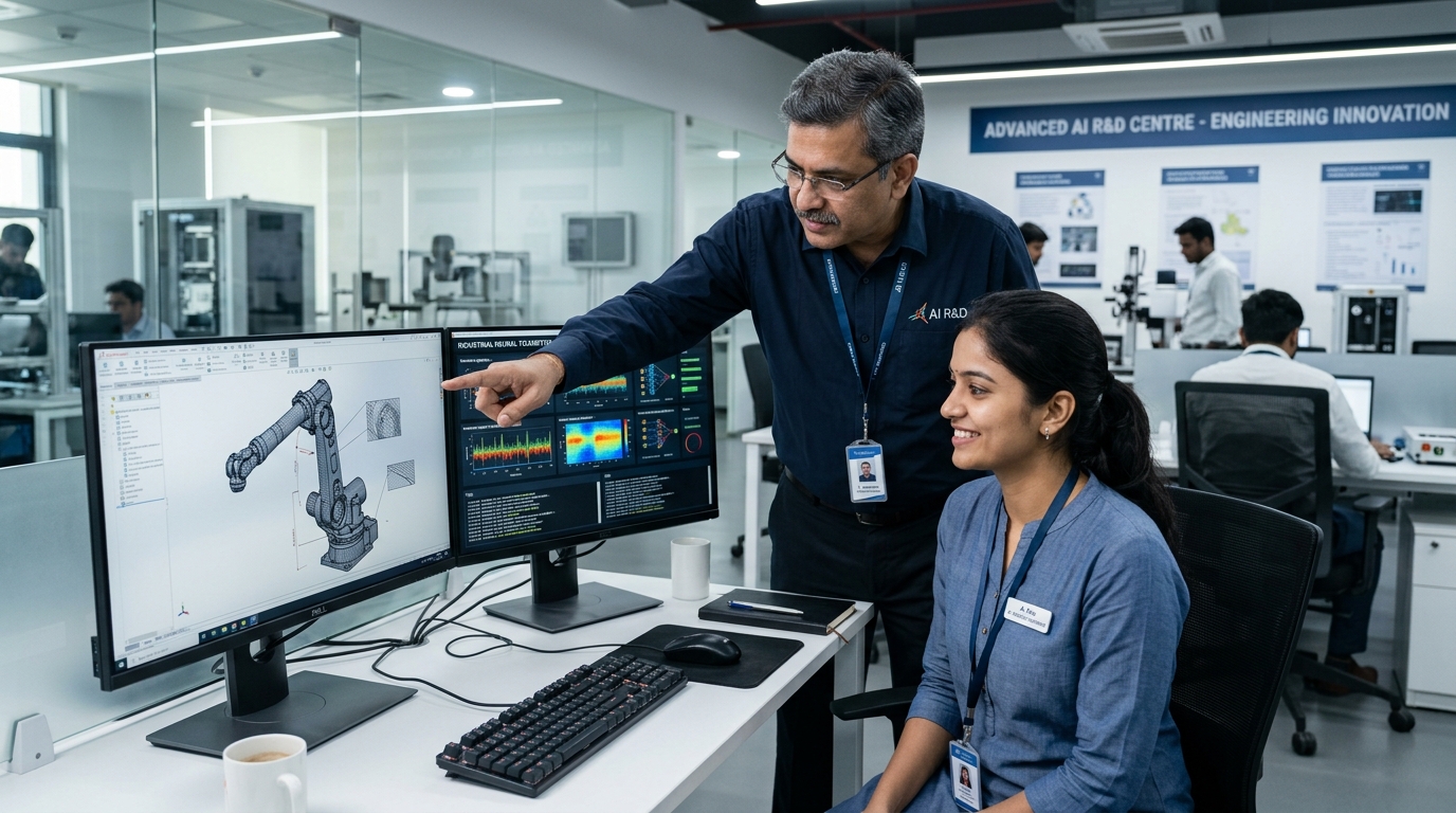 Senior Indian Chief Engineer and AI Researcher at Zero Zeta R&D Center